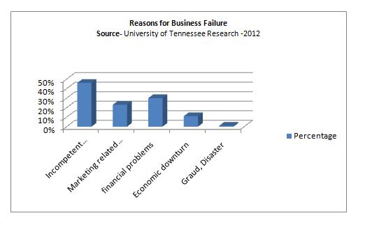 Reasons of Business Failure
