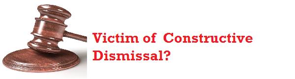Constructive dismissal pic